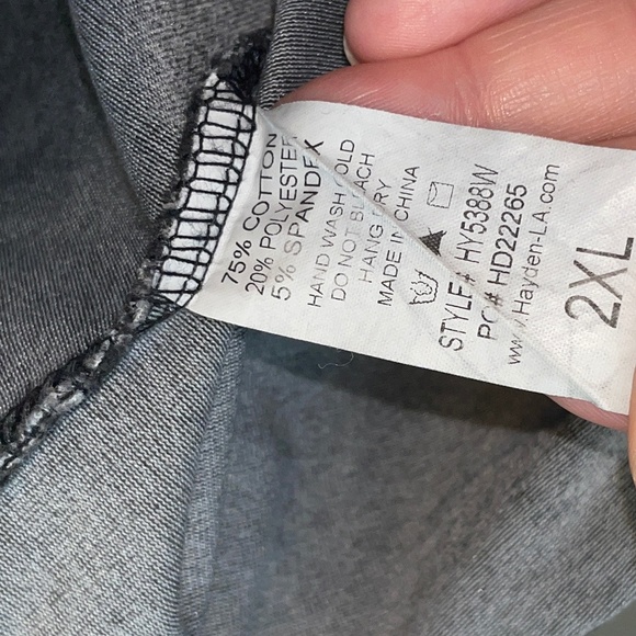 EUC Hayden LA Smiley Face Tie Dye Oversized Sweatshirt Size 2XL - Picture 5 of 7